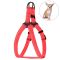 Шлея для собак BronzeDog Коралова пластиковий фастекс 1224 68Т 10мм (24-30см)