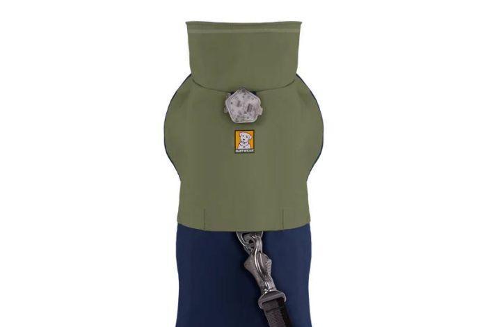 Дощовик для собак Ruffwear Sun Shower™ XS Синьо-оливковий