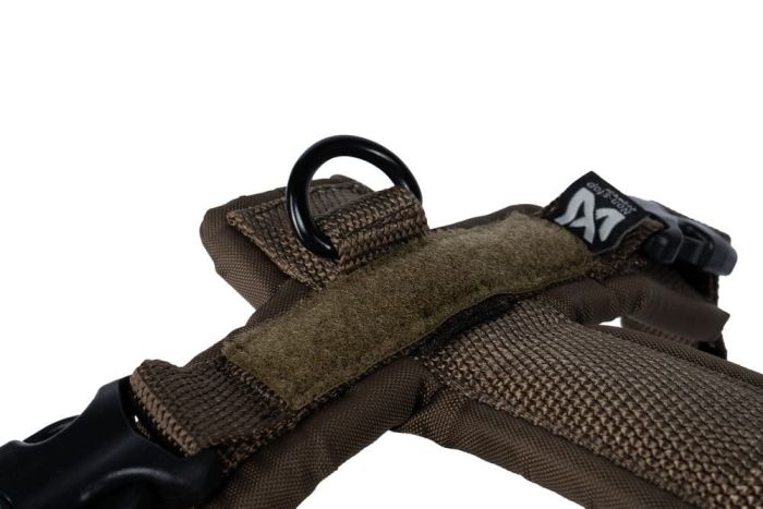 Подовжена шлейка для собак Line harness long WD Non-stop dogwear Оливковий 7