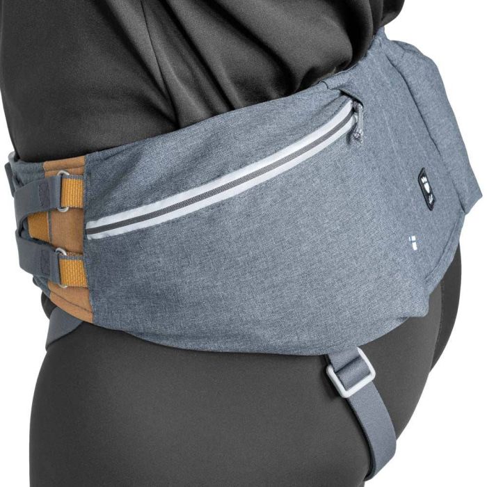 Пояс для прив'язі собак Hurtta Expedition Belt ECO Сірий 70-110