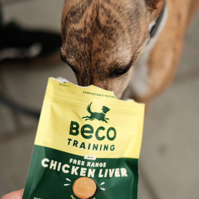 Печиво для собак Beco Pets Куряча печінка з пастернаком і медом 60 г