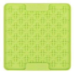 Лизальний килимок антистрес для собак LickiMat Mini Buddy Green, м'яка основа