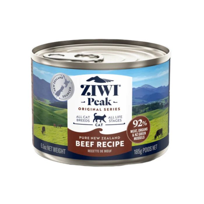 Повнораціонний вологий корм для котів Ziwi Peak Original Series Яловичина 185 г