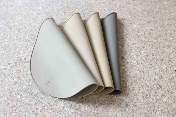 Килимок під миску собаки Palopa Loua Світло-сірий