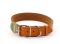 Нашийник Franty Style шкіра 40 мм х 56-66 см помаранчевий