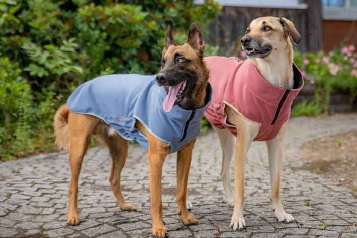 Флісова куртка для собак демісезонна Wolters Casual 32 см Рожевий