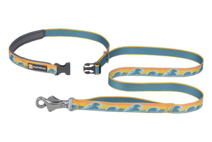 Рефлекторний повідець для собак Ruffwear Crag™ Оранжево-блакитний