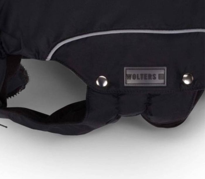 Куртка парку для собак Wolters Amundsen для Мопсів та Бульдогів 44 см Чорний