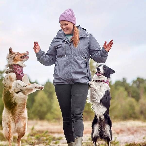 Куртка для тренувань з собакою Hurtta Training Jacket ECO S Сірий