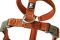 Анатомічна шлейка для собак Hurtta Casual Y-harness 60-70 Коричневий