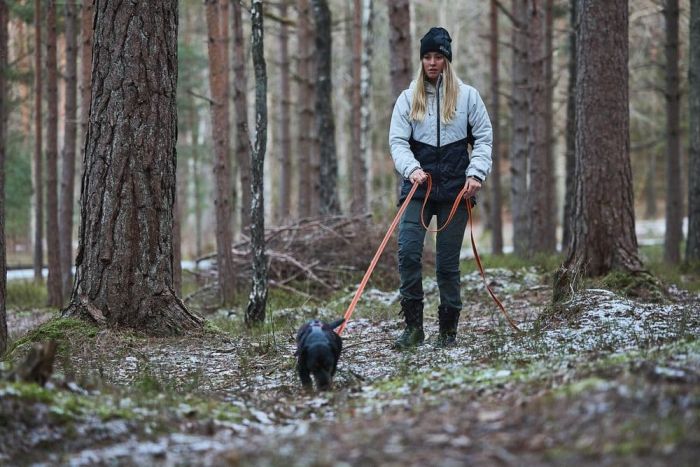 Повідець для собак Friction long line Non-stop dogwear Помаранчевий 15 м