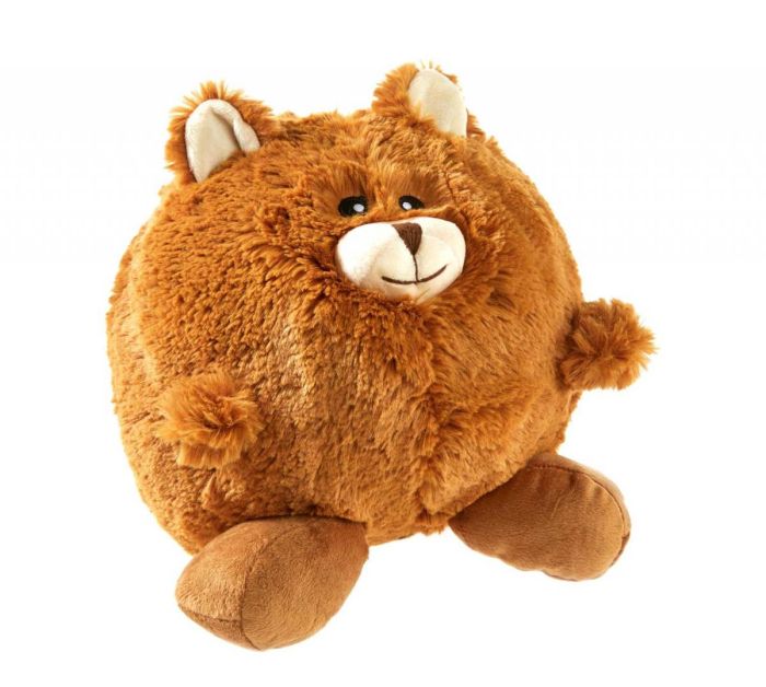 М'яка іграшка для собак Wolters Plush Ball Ведмідь 15 см без звуку