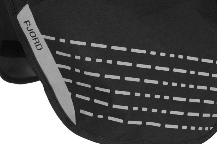 Дощовик для собак Fjord raincoat Non-stop dogwear Чорний 33