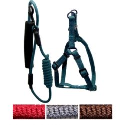 Комплект шлея з повідцем і гумовою ручкою 0,6х1,0120см 