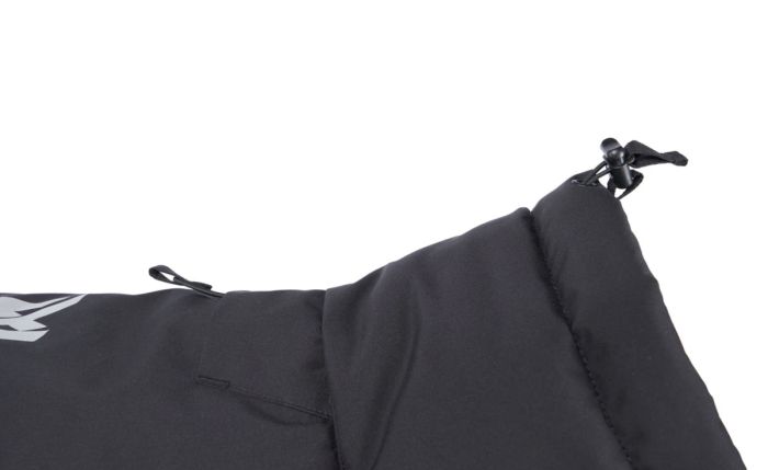 Тепла зимова куртка для собак Glacier jacket 3.0 Non-stop dogwear Чорний/Помаранчевий 65