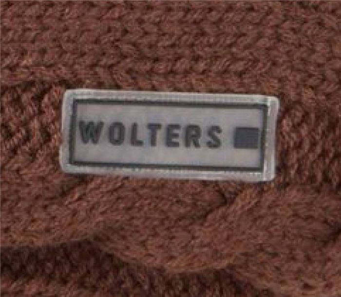 В'язаний светр для собаки Wolters Cable Knit з візерунком коси 45 см Коричневий