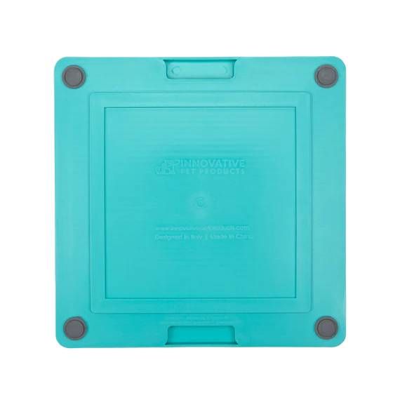 Лизальний килимок антистрес для собак LickiMat Soother Tuff Turquoise, тверда основа