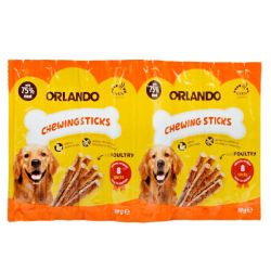 Палички ORLANDO DOG птиця (жовті), 8 шт 