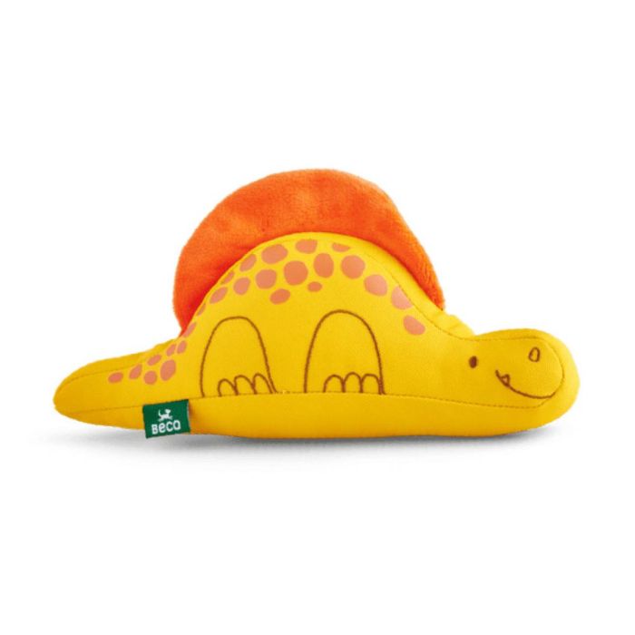 М'яка іграшка для собак Beco Pets Діметродон Жовтий M