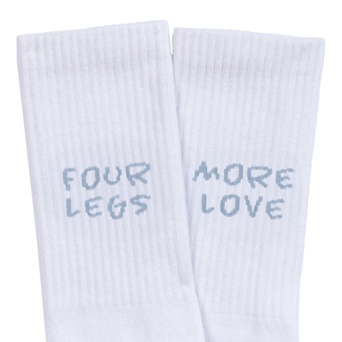 Шкарпетки для власників собак Palopa Tennis Socks Lettering Блакитний/Сірий 2 пари 40-45