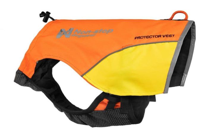 Світловідбивний жилет Protector vest Non-stop dogwear Помаранчевий 2XS