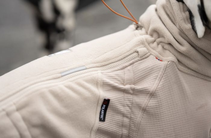 Комбінезон для собак Non-stop dogwear Trail quest fleece overall Бежевий 45