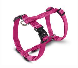 Анатомічна шлейка для собак Wolters Professional M 30-50 см / 15 мм Малиновий