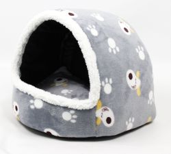 Котофей Будиночок велсофт, овчина Сірий пес. 423131 см