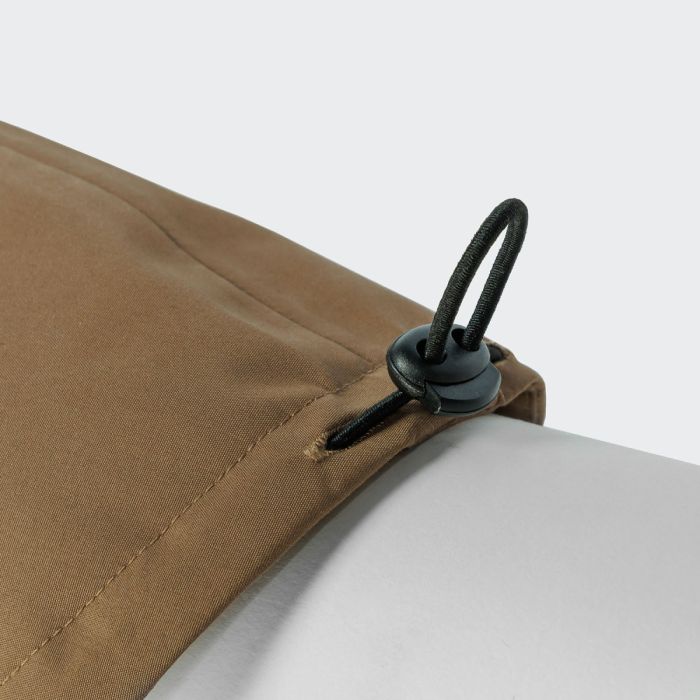 Дощовик для такс і схожих порід собак Cloud7 Dublin 2.0 Dachshund Коричневий 3