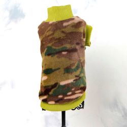 Фліска Толстовка для собак на флісі Піксель S1