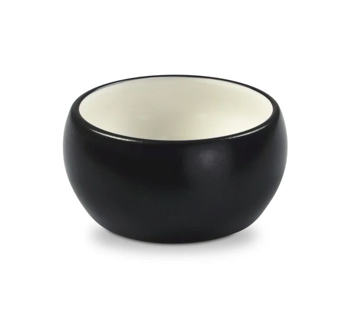Керамічна миска для собак Wolters Diner Color S 0,25 л Білий/Чорний