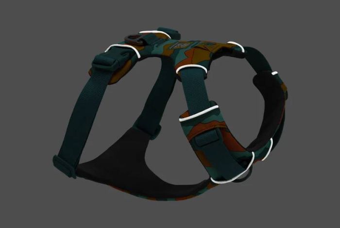 Повсякденна шлейка для собак Ruffwear Front Range S 56-69 см Бірюзово-оранжевий