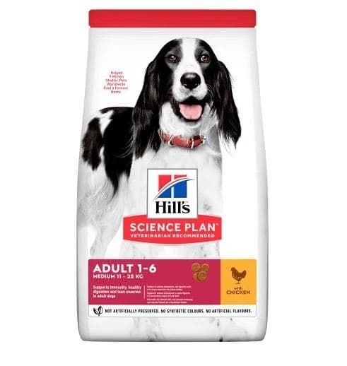 Hills (Хіллс) Sp Medium Adult Chicken-сухий корм з куркою для собак середніх порід 14 кг