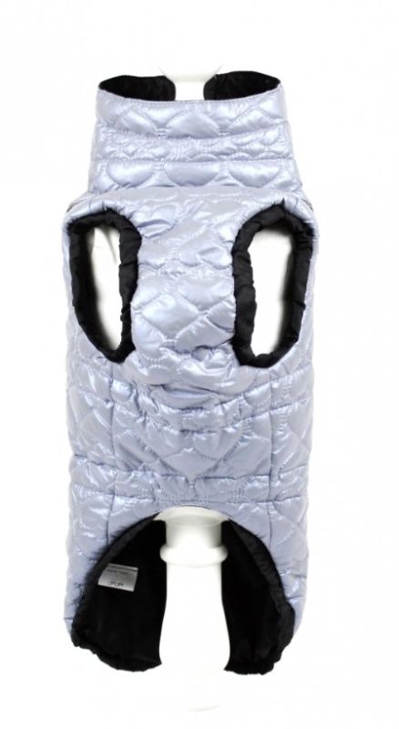 Жилет Харлі стьогана плащівка блакитний (хлопчик) XL