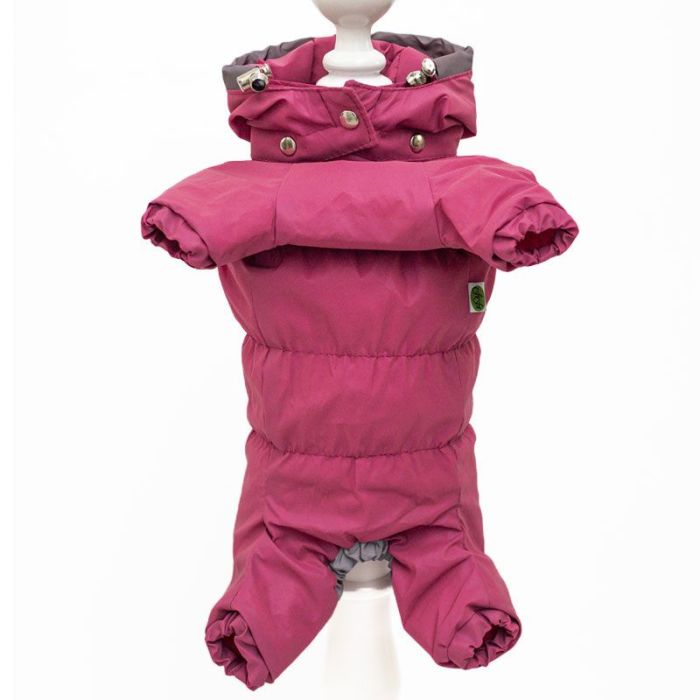 Бузок комбінезон для собак дівчаток велсофт без силікону XS