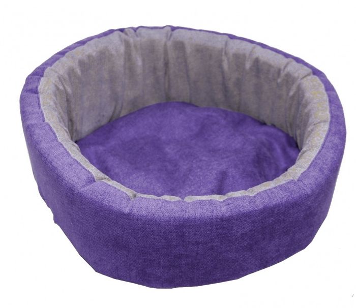 Лежак для тварин Преміум антикоготь  6 6817 см Бузковий