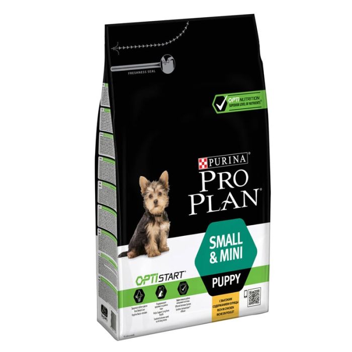 Про План для цуценят дрібних порід курка і рис 3кг 