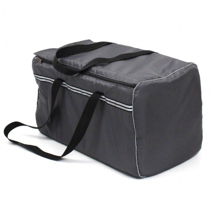 Сумка Хеппі сіра, 46х28х26 см 