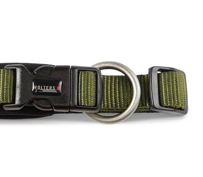 Нашийник для собак пом'якшений Wolters Professional Comfort 3 35-40 см / 30 мм Оливковий