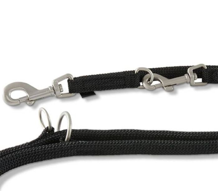 Повідець-канат перестібка вільні руки Wolters K2-Rope Programme 3 м / 9 мм Чорний