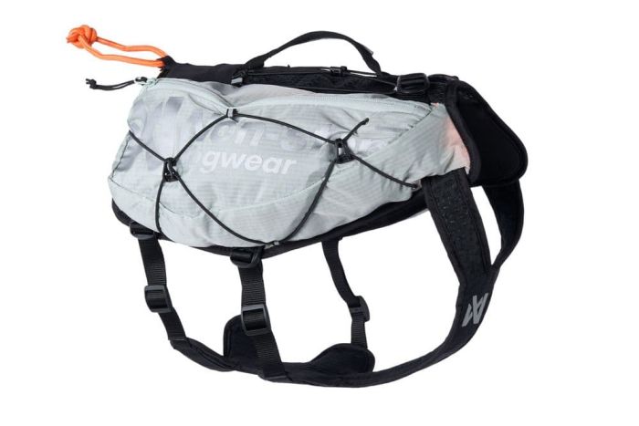 Рюкзак для собак Trail light dog backpack Non-stop dogwear Сірий S
