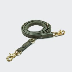 Повідець для собак Cloud7 Tiergarten L Moss Зелений L