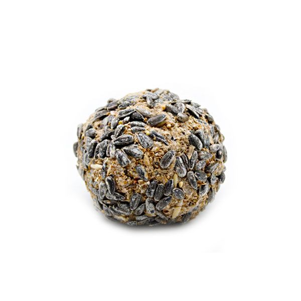 Кулька-годівничка з насінням сонячника для вуличних птахів 