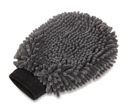 Рукавичка для сушіння та грумінгу собак Wolters Cleankeeper Dry Glove 26 х 20 см Темно-сірий