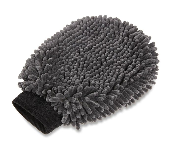 Рукавичка для сушіння та грумінгу собак Wolters Cleankeeper Dry Glove 26 х 20 см Темно-сірий