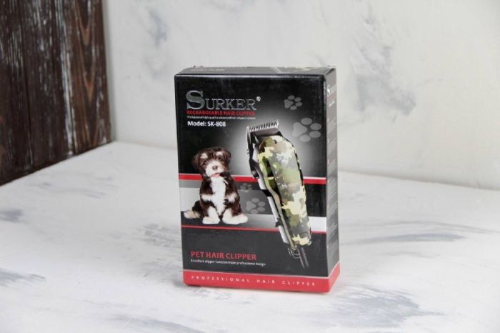 Машинка Surker 808 для стрижки тварин 