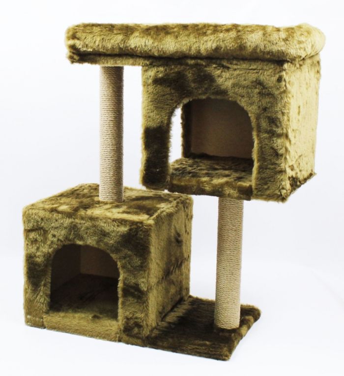 Когтеточка Жасмин Джут Коричнева. 