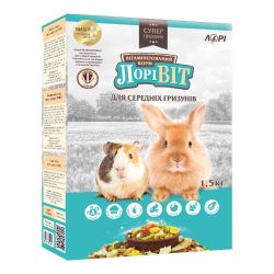 Корм для середніх гризунів Лорівіт 1,5 кг
