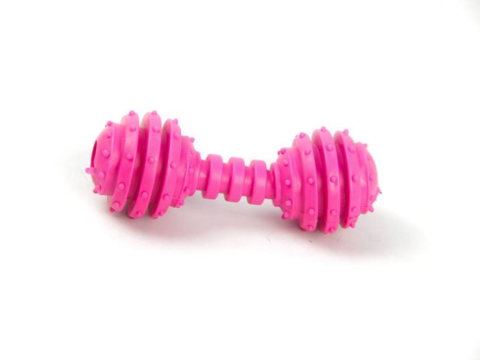 Гантель гумова 13см-іграшка для собак 