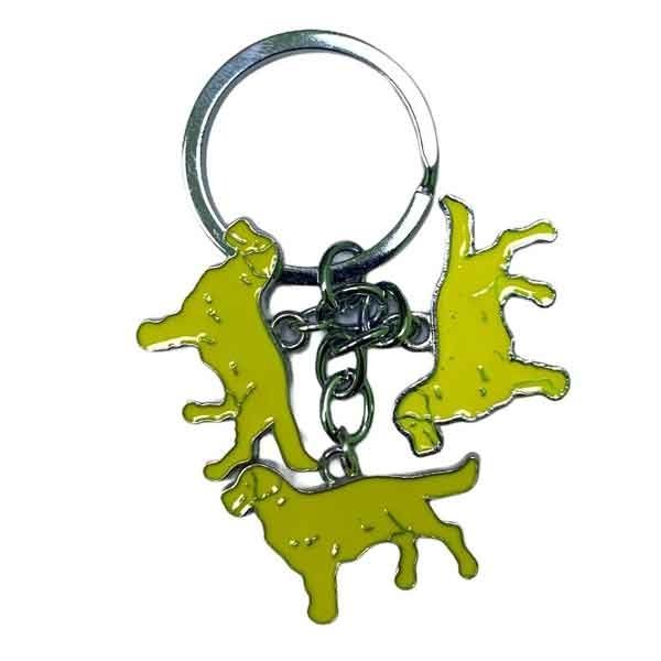 Брелок мет Три собачки 